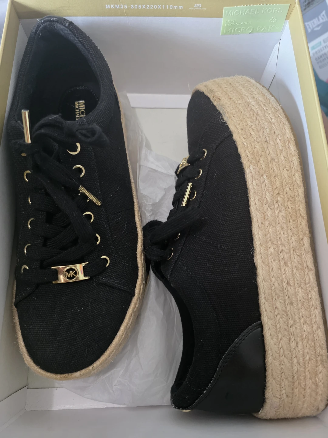 Michael Kors Libby Canvas Sneakers Black