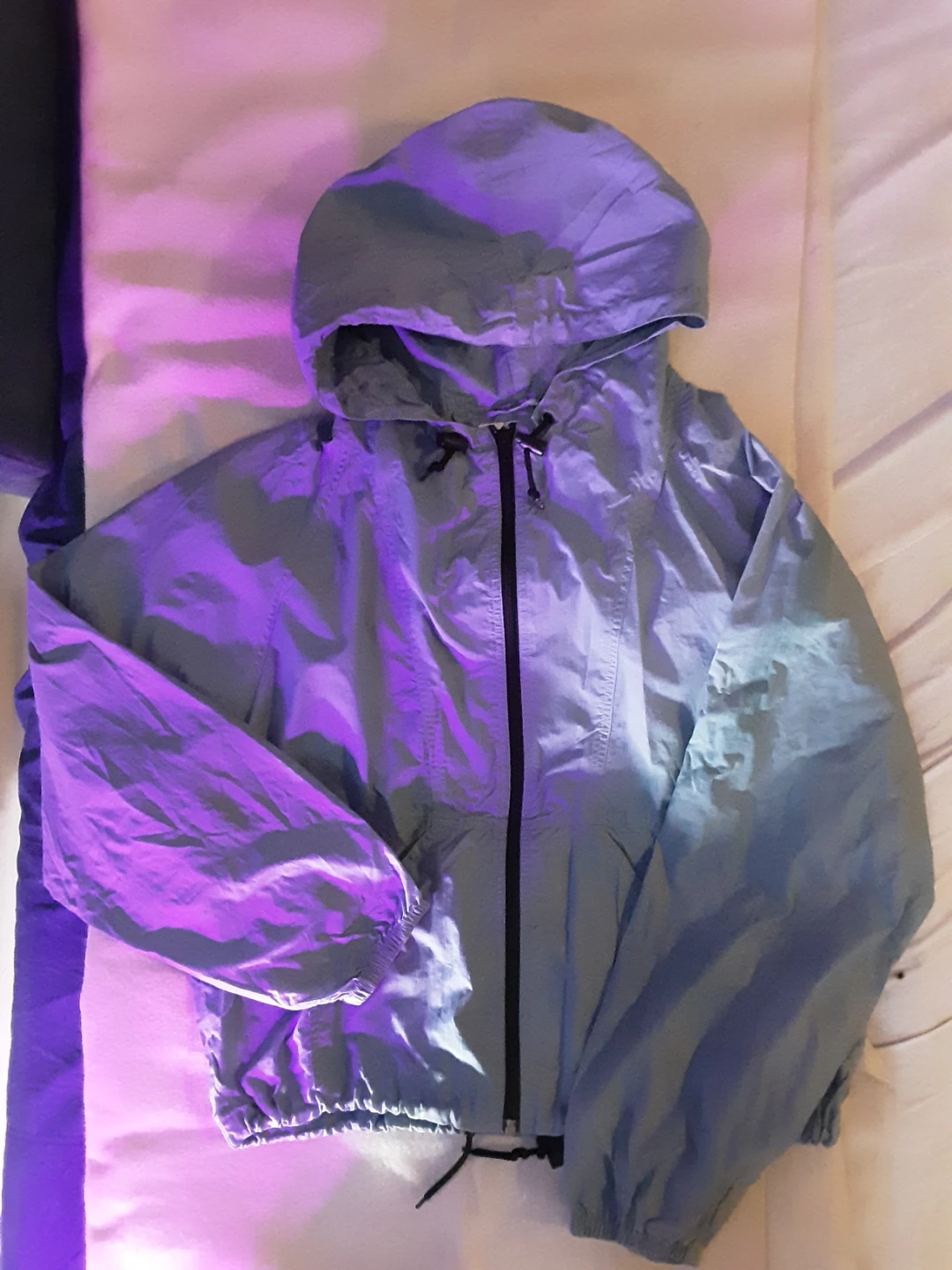 Northern Spirit Blue Windbreaker Jacket