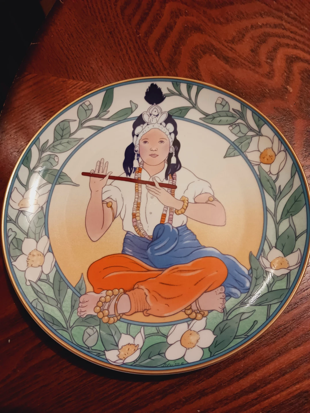 Heinrich Villeroy & Boch Child of Nepal Plate
