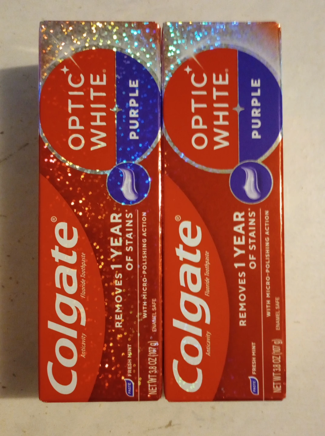 Colgate Optic White Toothpaste - 4-pack - photo 2