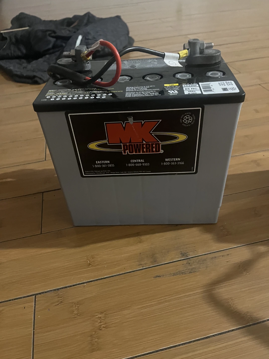 Mk 12v 55ah batteries 4 sale - photo 2