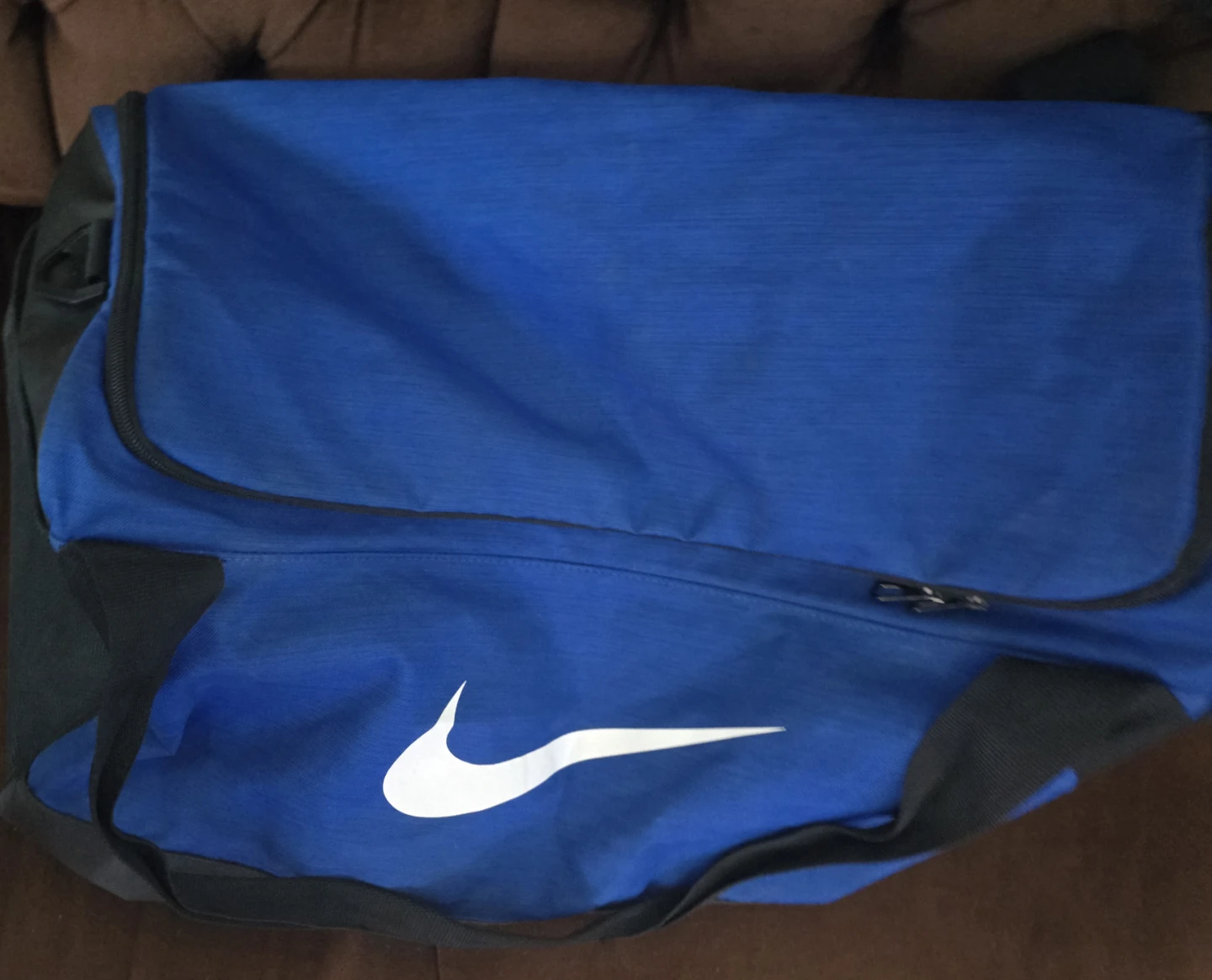 Blue Nike Duffle Bag