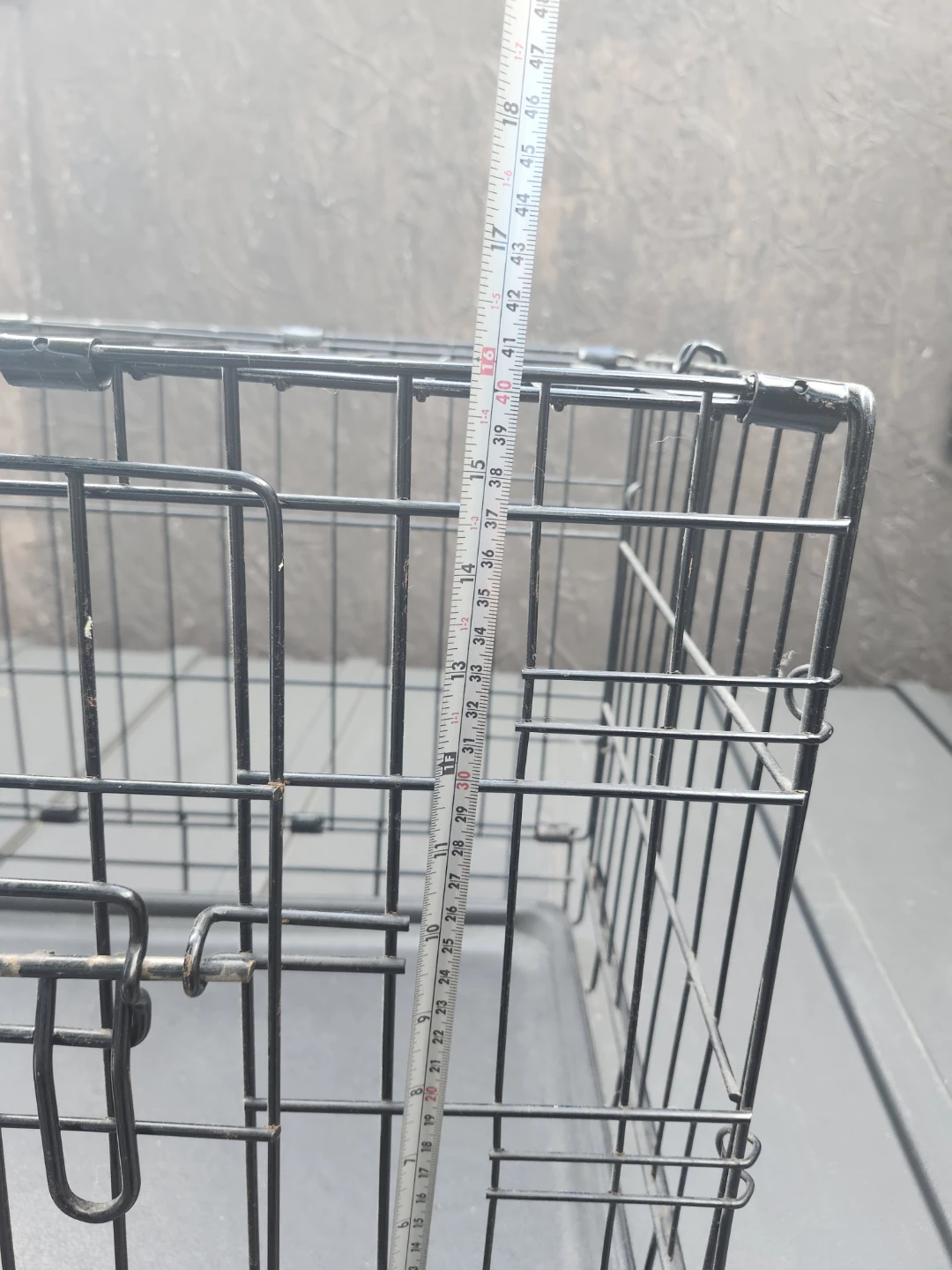 Black Wire Pet Dog Crate - photo 4