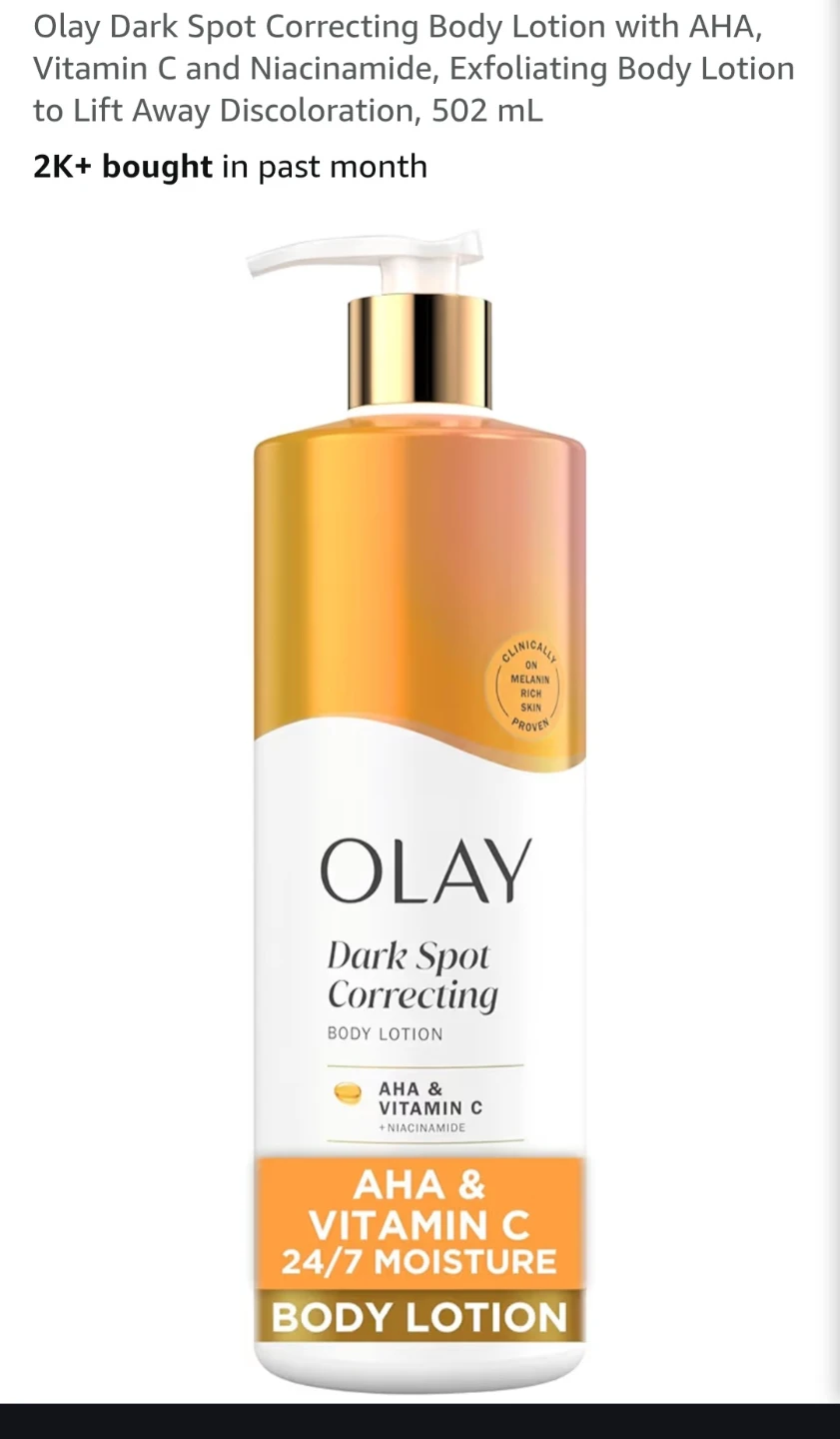 Olay Body Lotion 502 mL Brightening Hydrating
