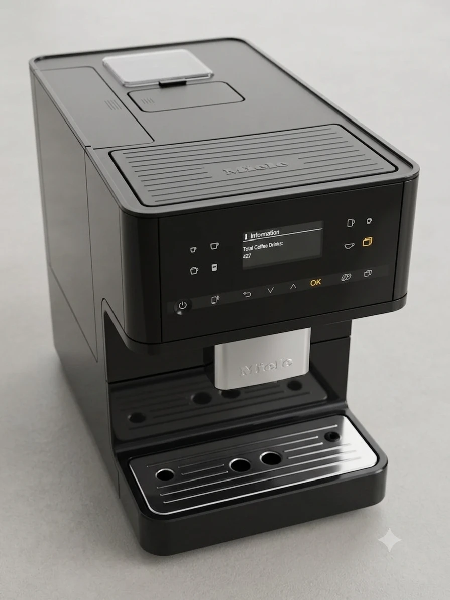 Miele CM 6160 Superautomatic Espresso Machine - Low Drinks