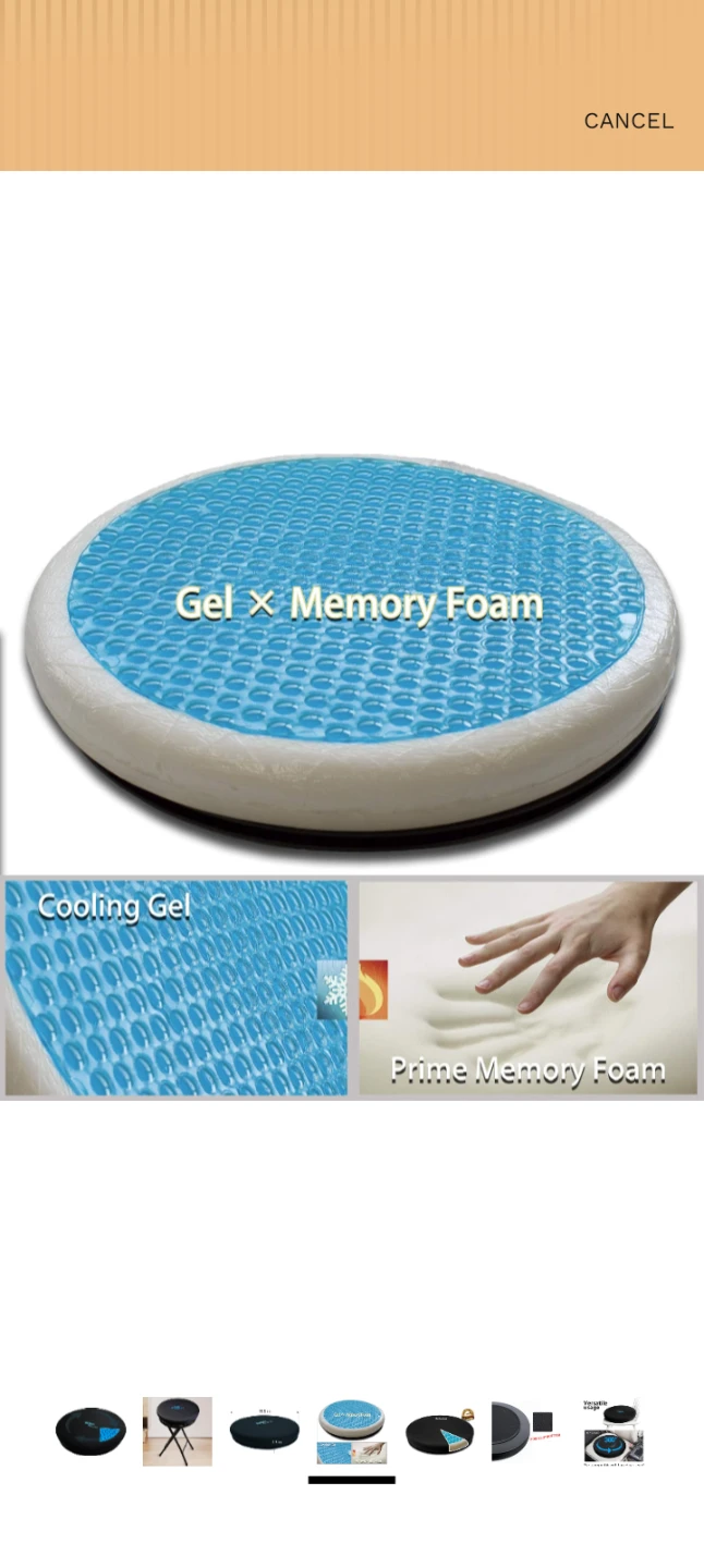 Sojo iGelComfort Swivel Seat Cushion 🏈 - photo 3