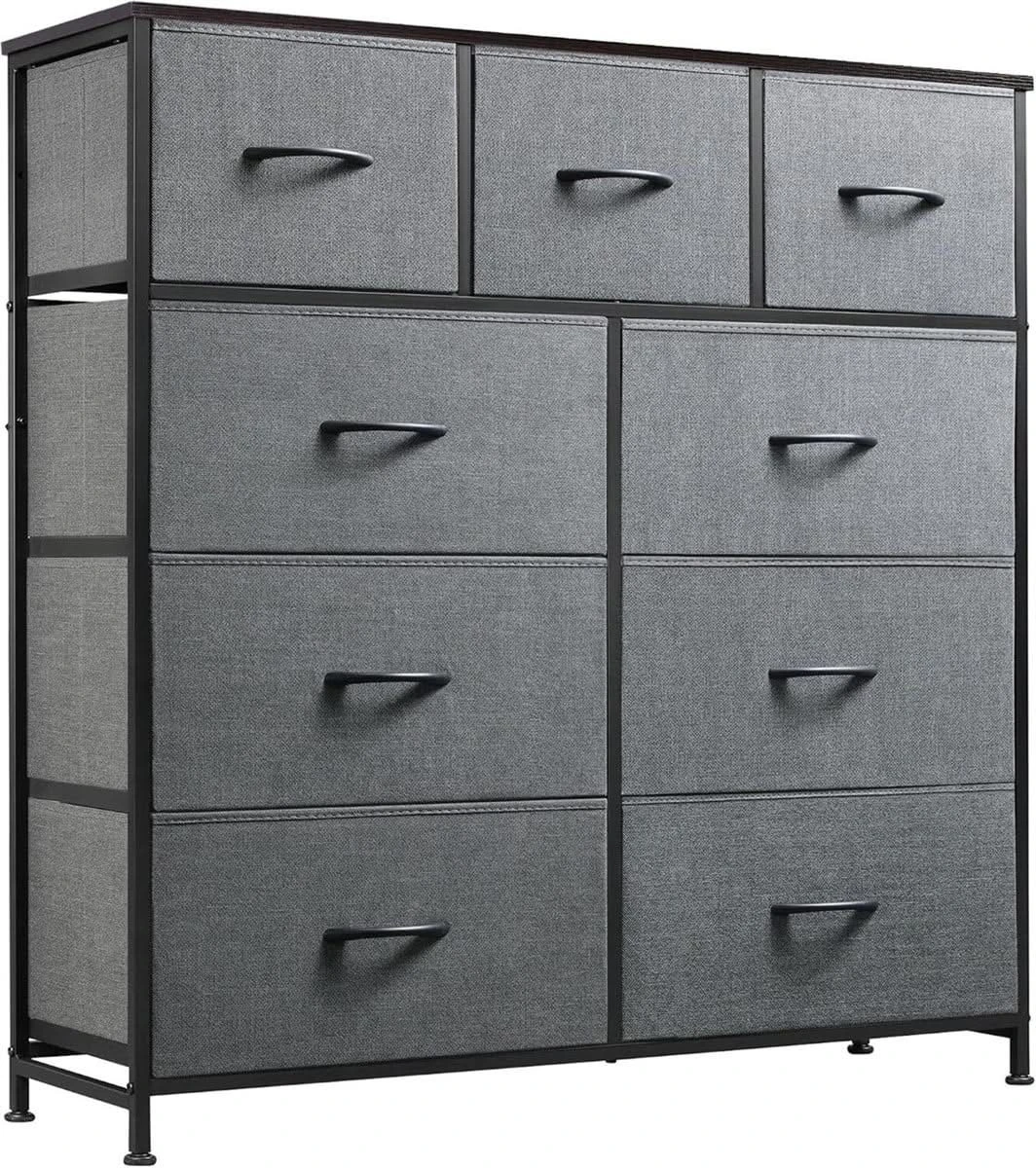 WLIVE 9-Drawer Fabric Storage Dresser