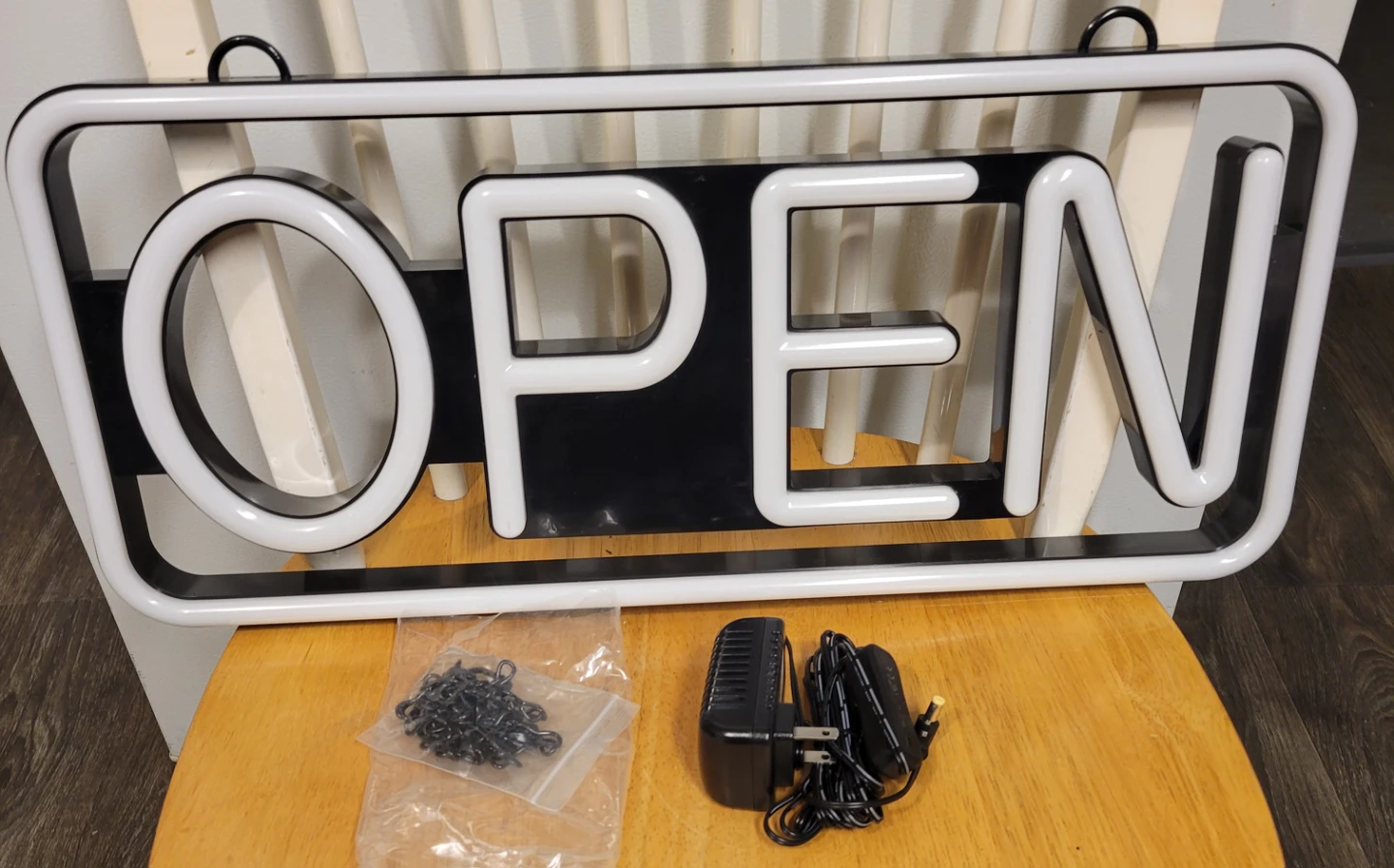 Led Open light Sign for Business, Bright Retro Animated scroll - photo 2