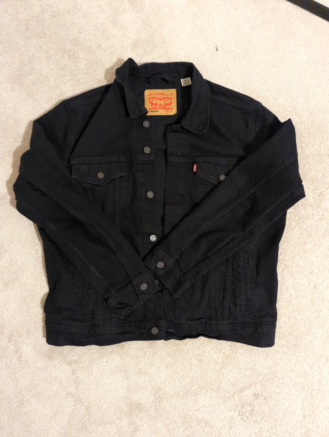 Levi Strauss & Co. Black Denim Jacket