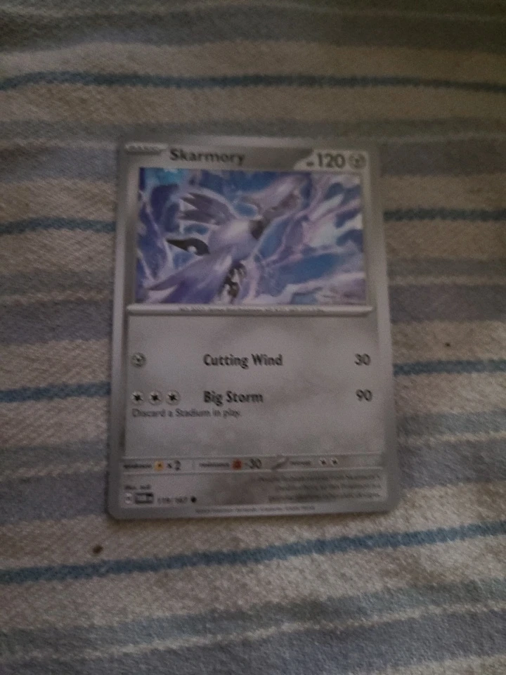 Skarmory 119/167 Twilight Masquerade Reverse Holo Pokémon