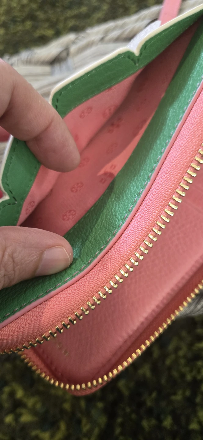 Tory Burch pink leather wallet - photo 4