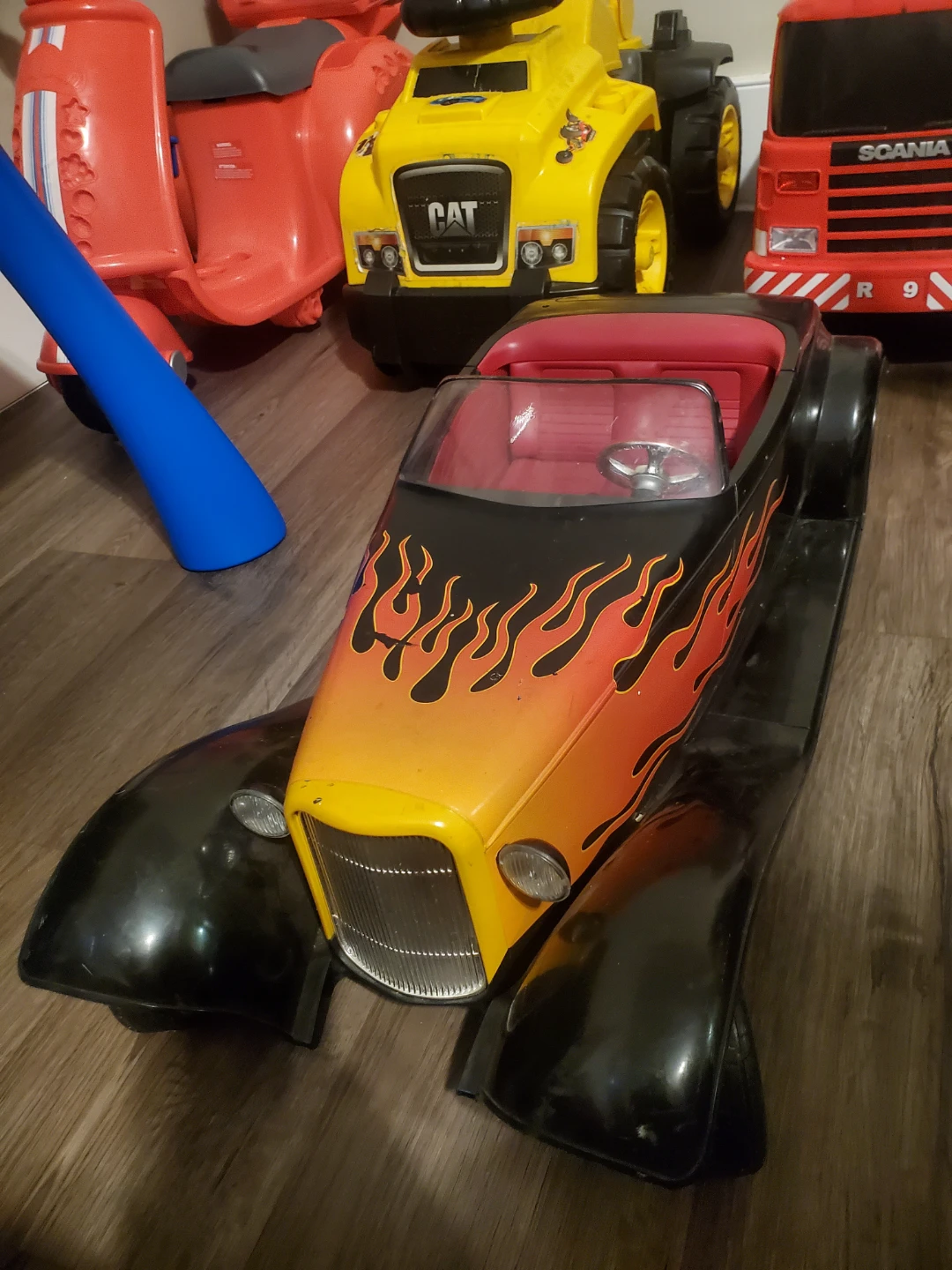 Toy Hot Rod Ride-On Car