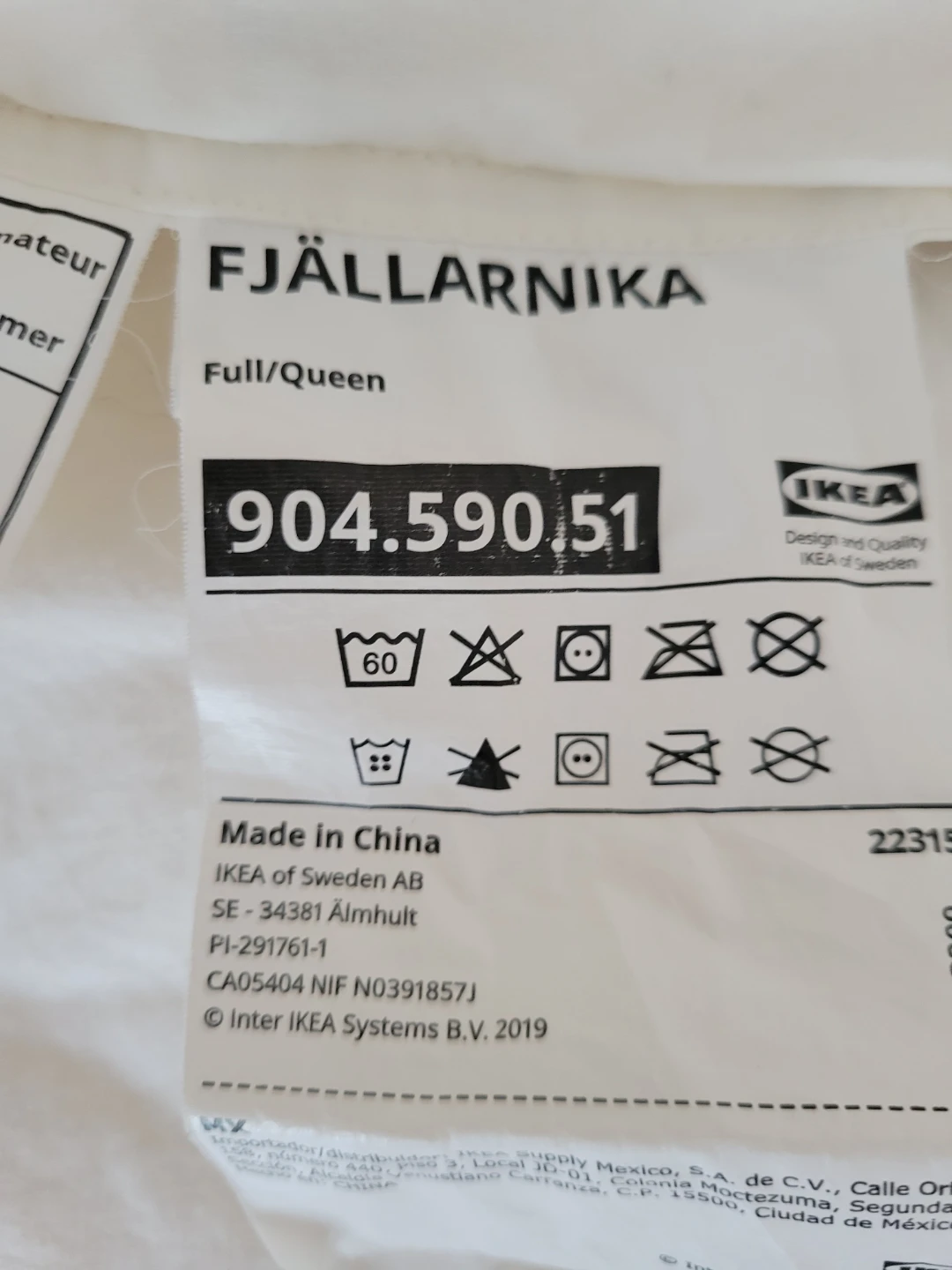 IKEA FJÄLLARNIKA Full/Queen Duvet - photo 3