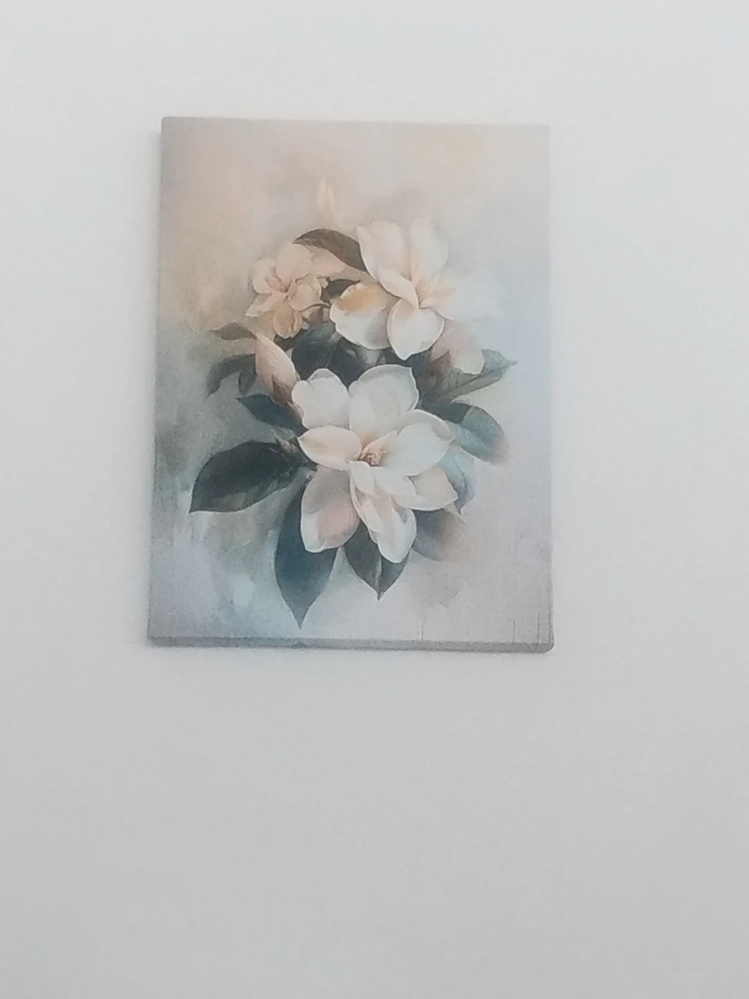 Canvas Art Print - White Flowers