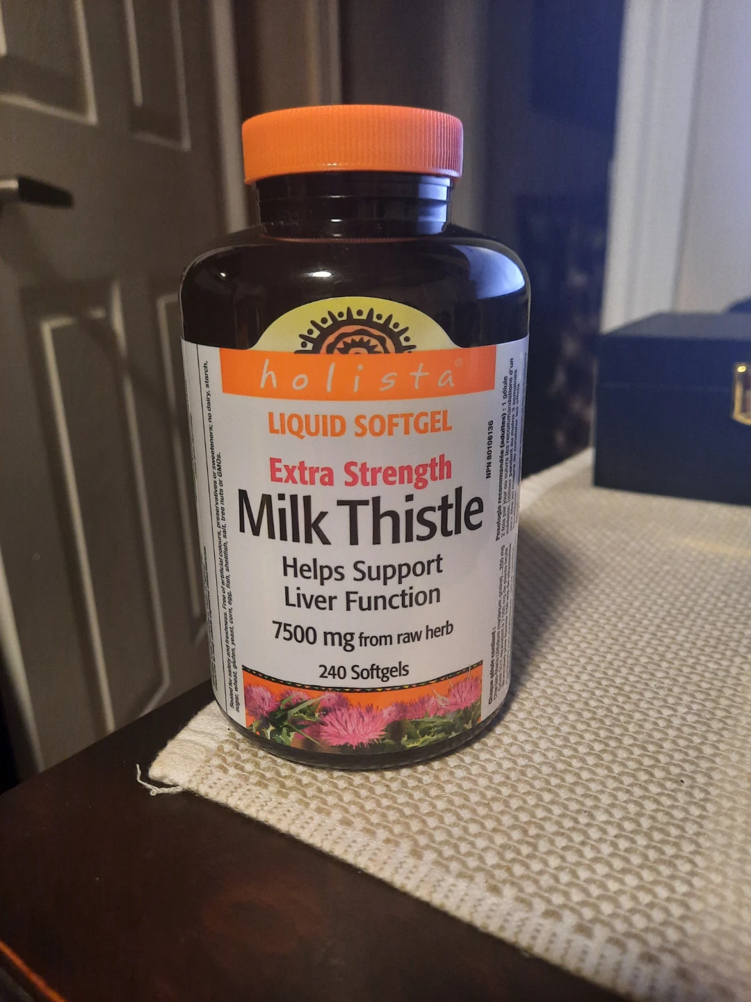 Holista Extra Strength Milk Thistle 240 Softgels