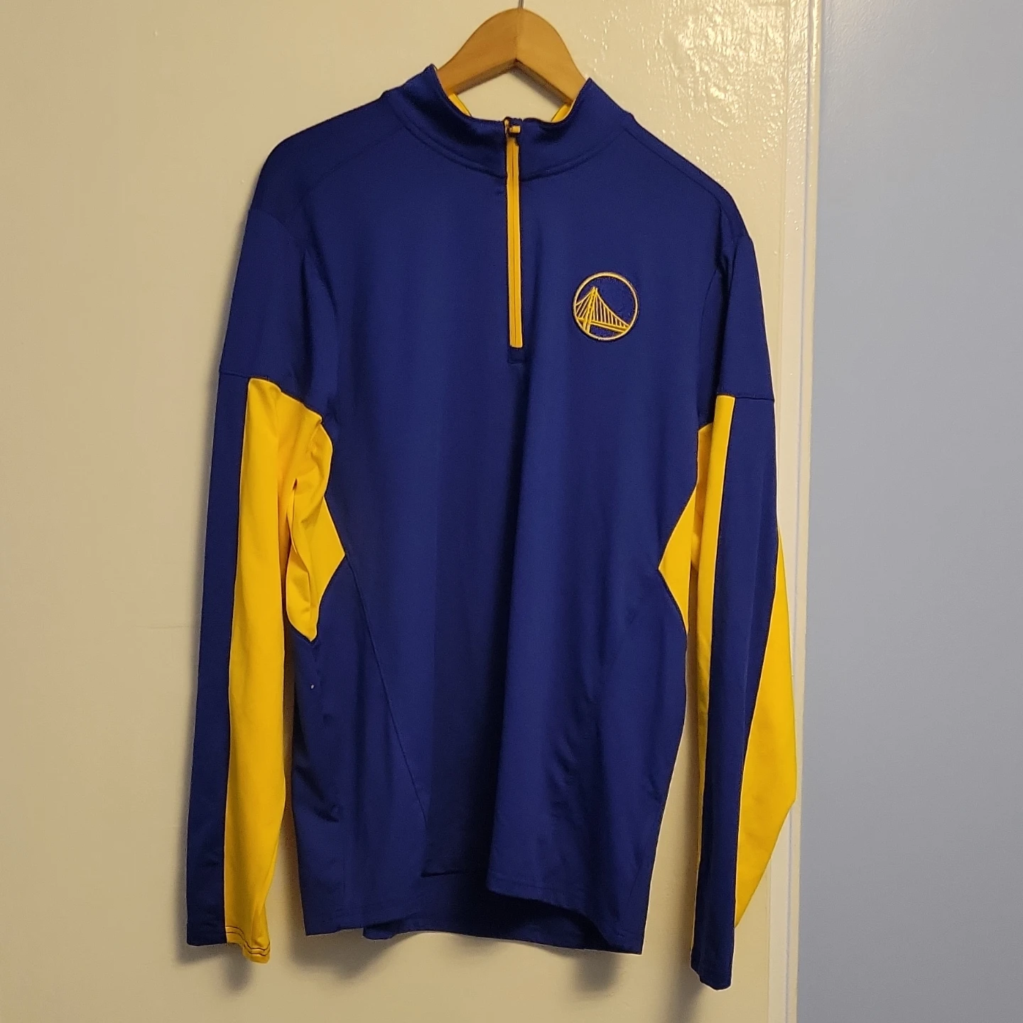 Antigua Golden State Warriors Quarter-Zip Pullover - photo 3