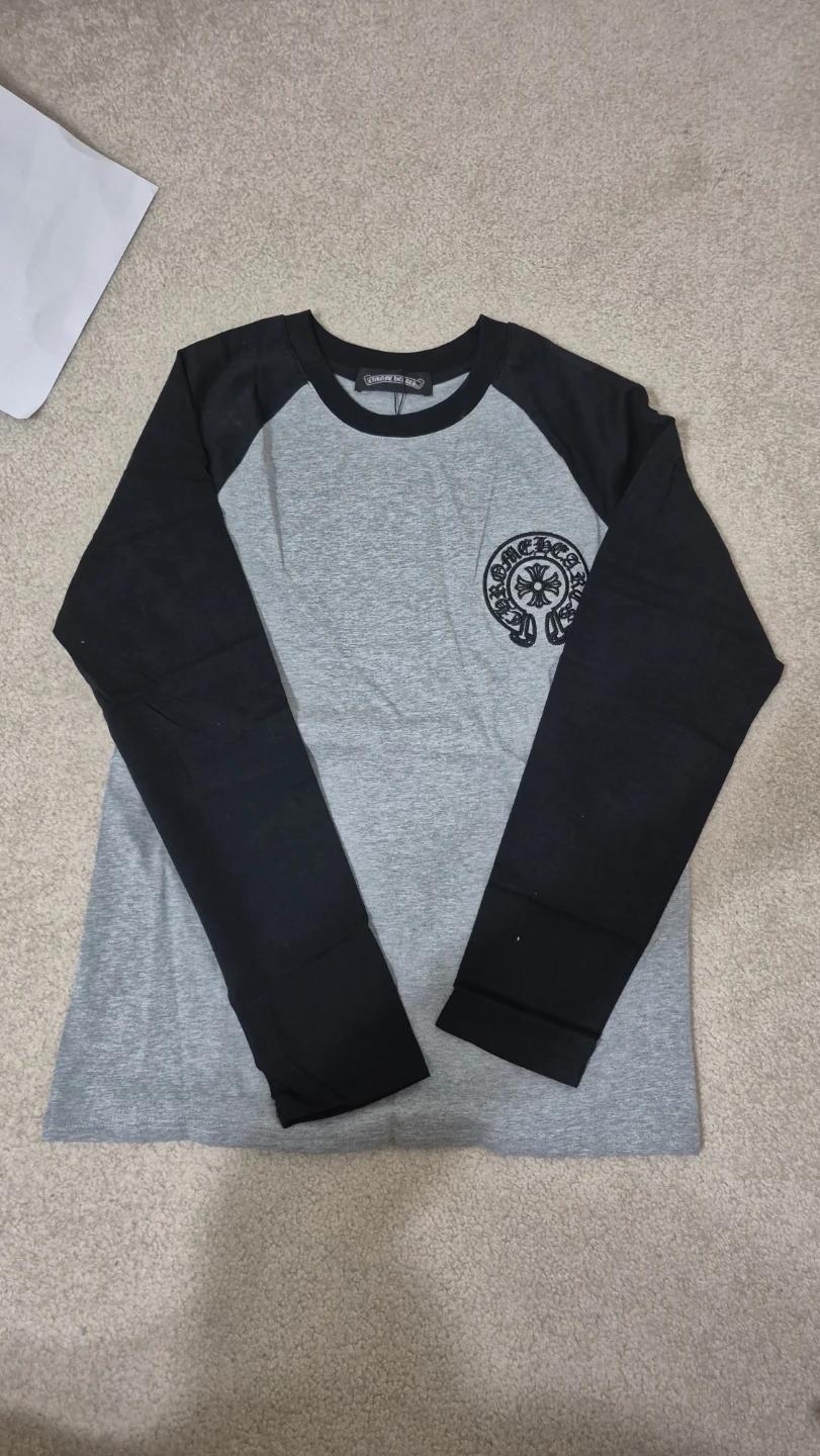 Chrome Hearts Raglan Long Sleeve Shirt