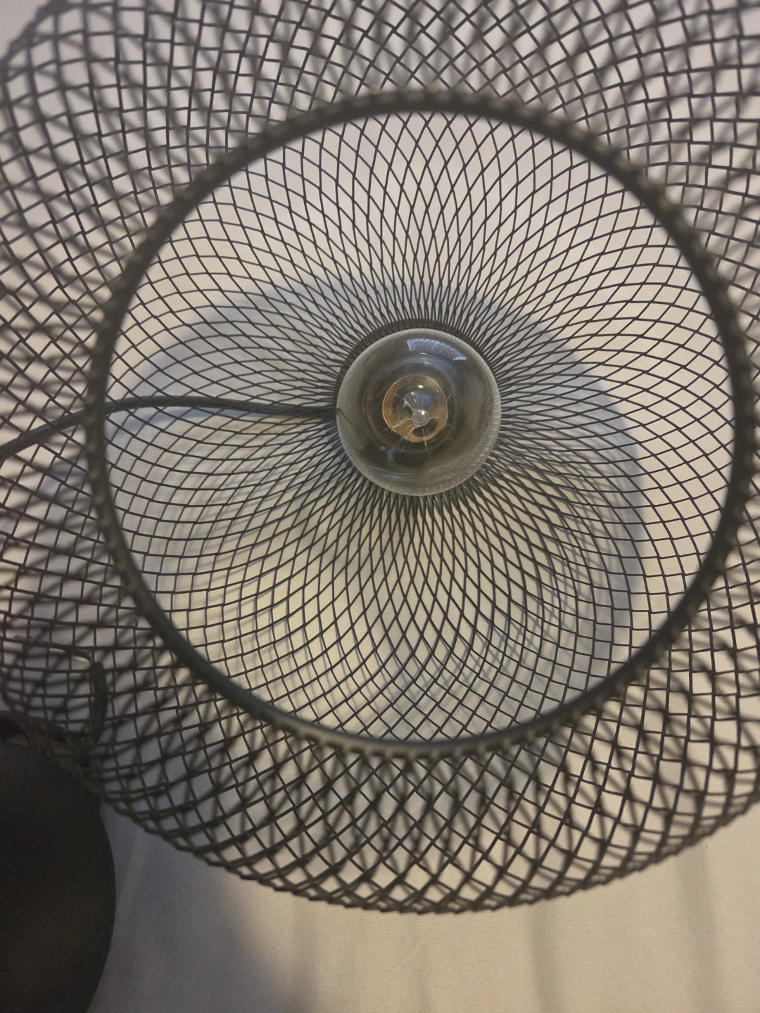 Black Wire Cage Pendant Light - photo 5