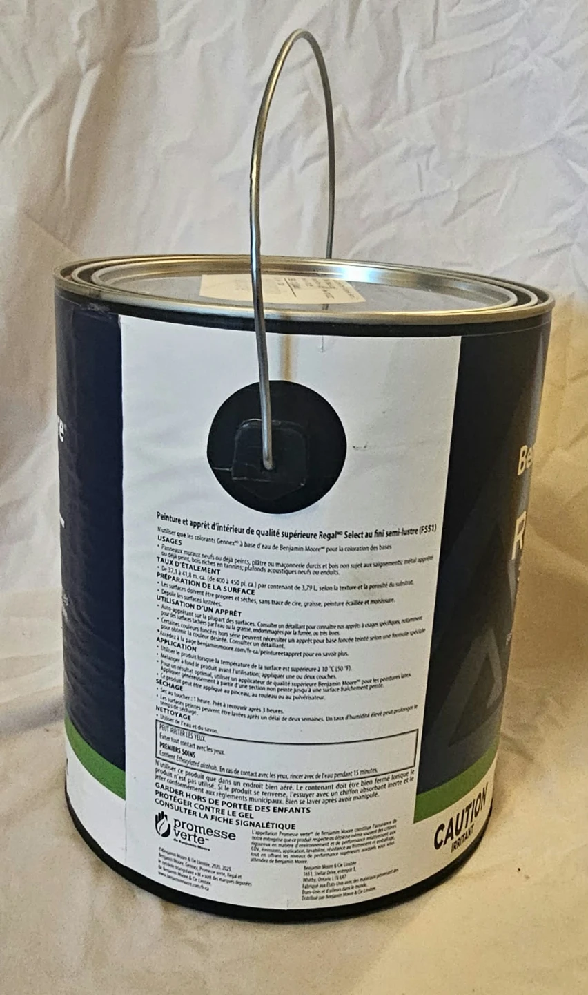 Chantilly Lace Benjamin Moore Regal Select Interior Paint&Primer - photo 5