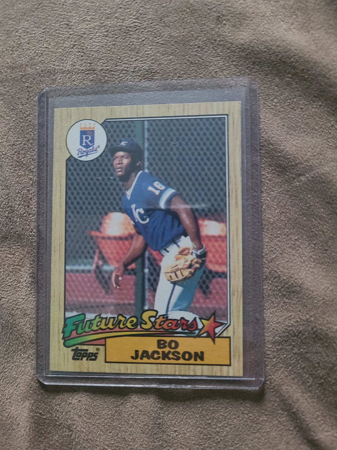 Bo Jackson 1987 Topps Future Stars Baseball Card