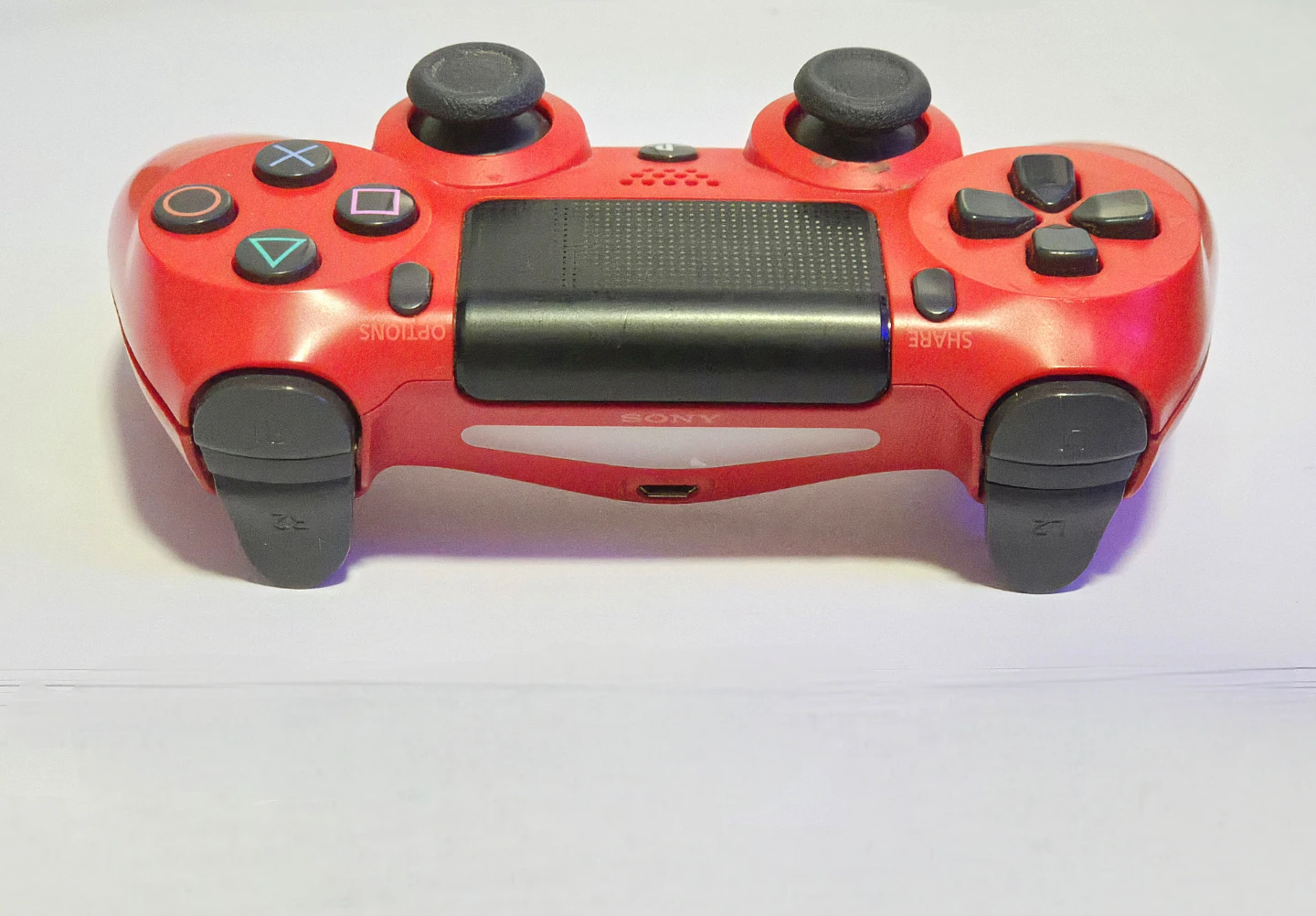 Red Sony PlayStation 4 DualShock Controller - photo 3