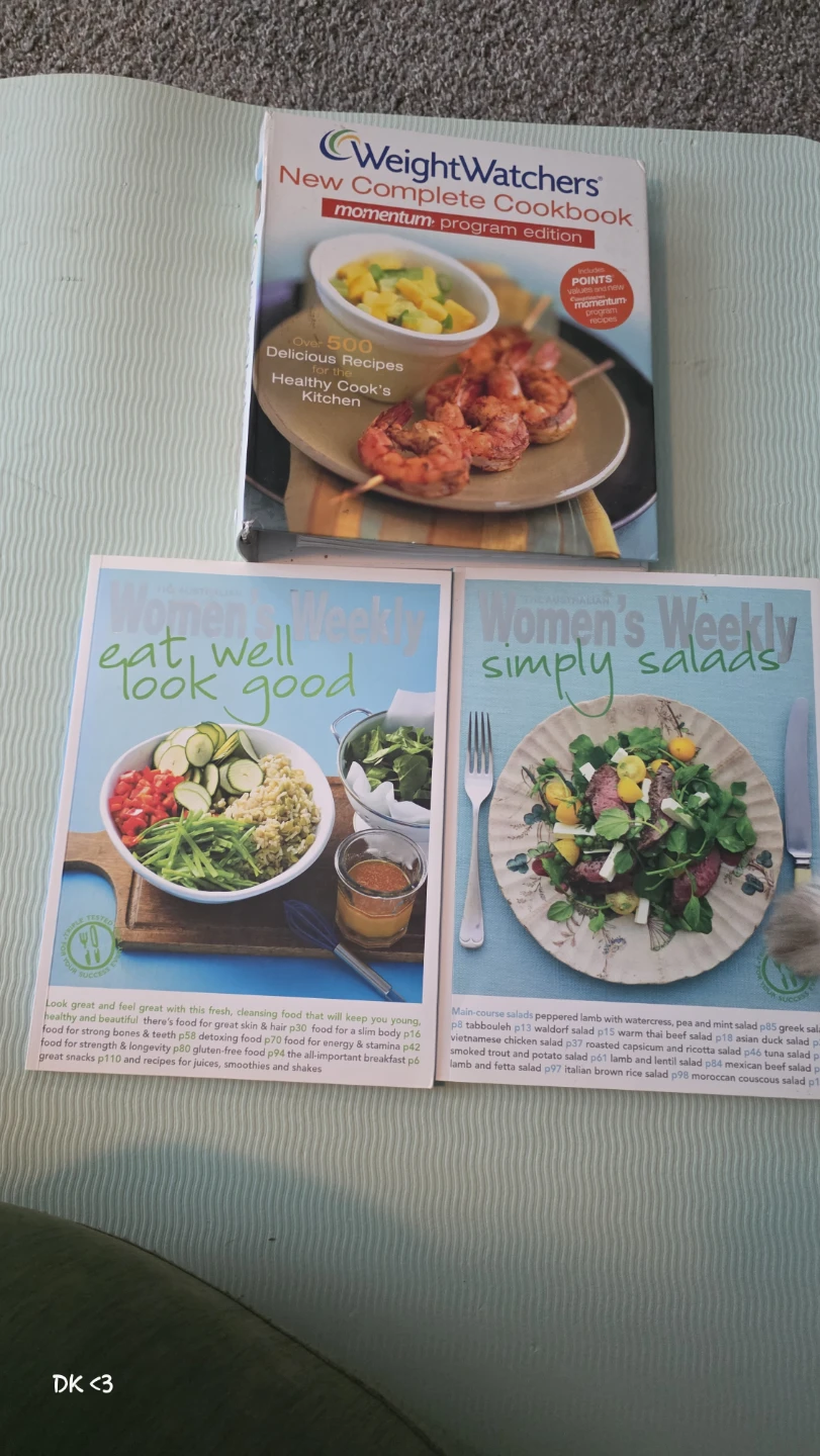 Set of 3 Healthy Eating Cookbook Collection