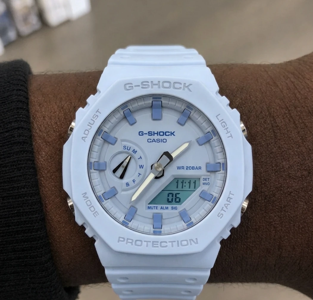 Casio G-Shock Watch - Light Blue 1-1