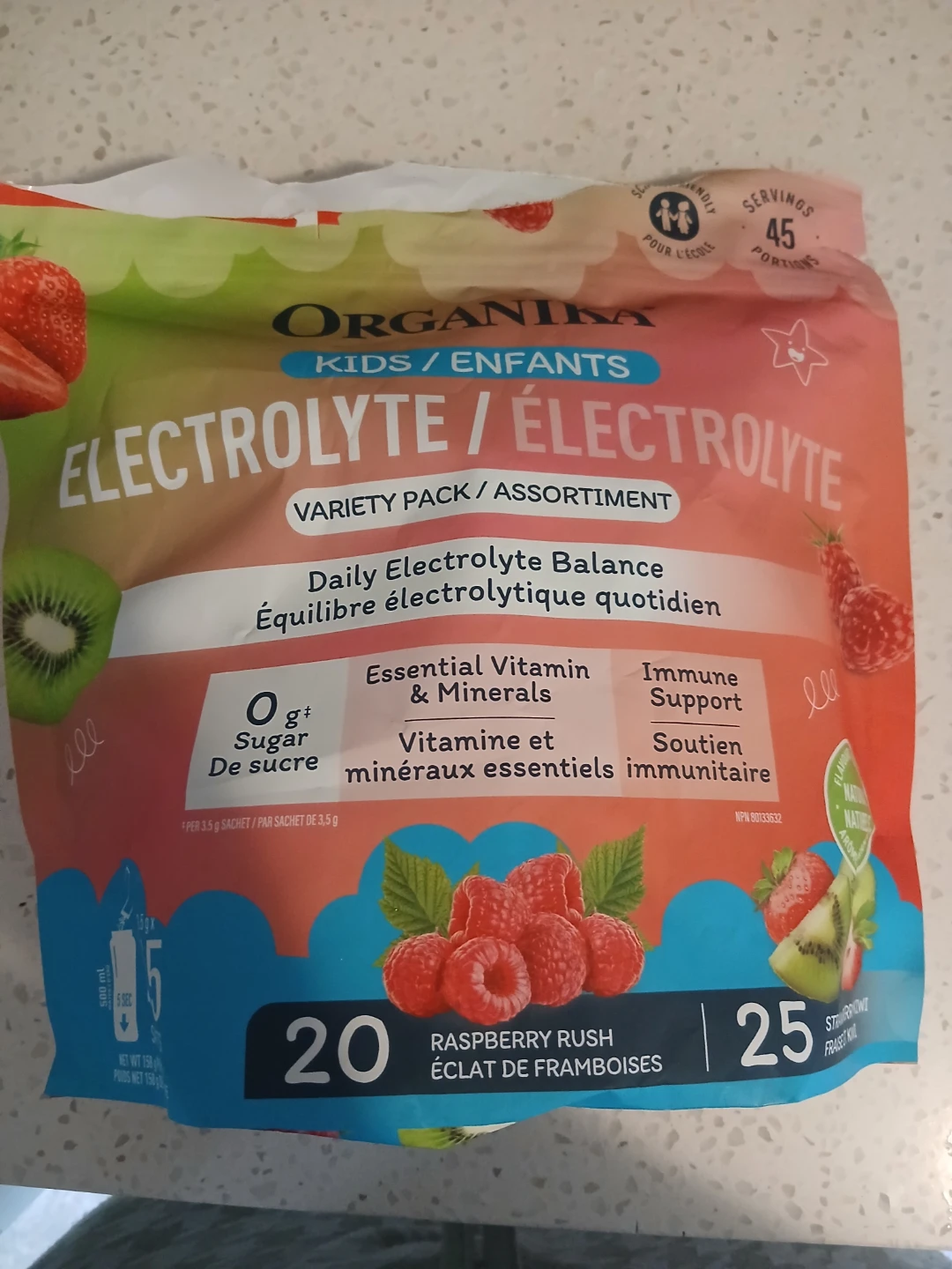 🏈Organika Kids Electrolyte Variety Pack