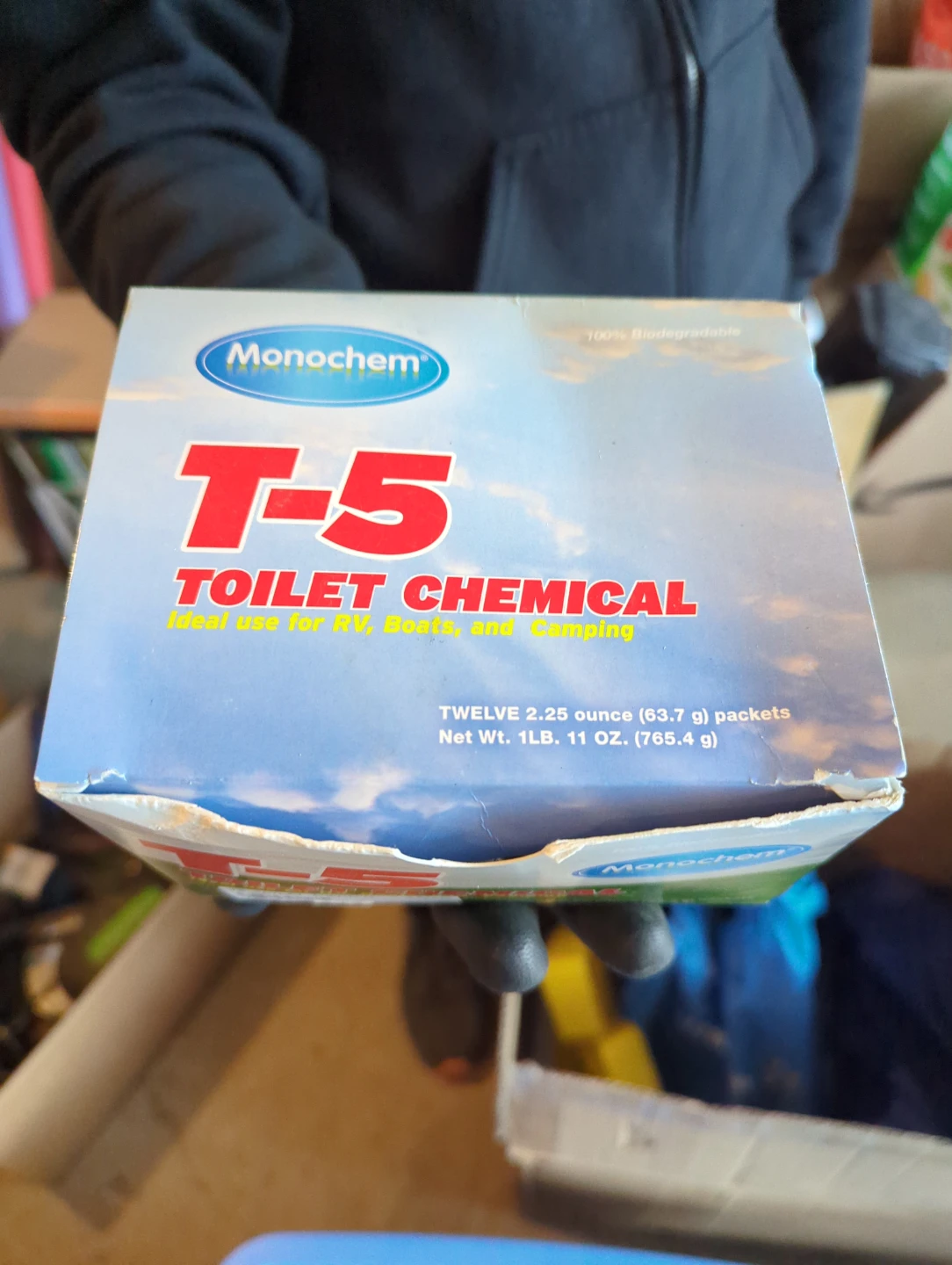 Monochem T-5 Toilet Chemical Packets (12 ct)