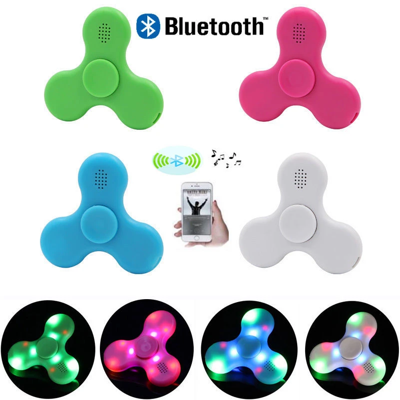 367x Rechargeable LED Bluetooth Speaker Fidget Spinners