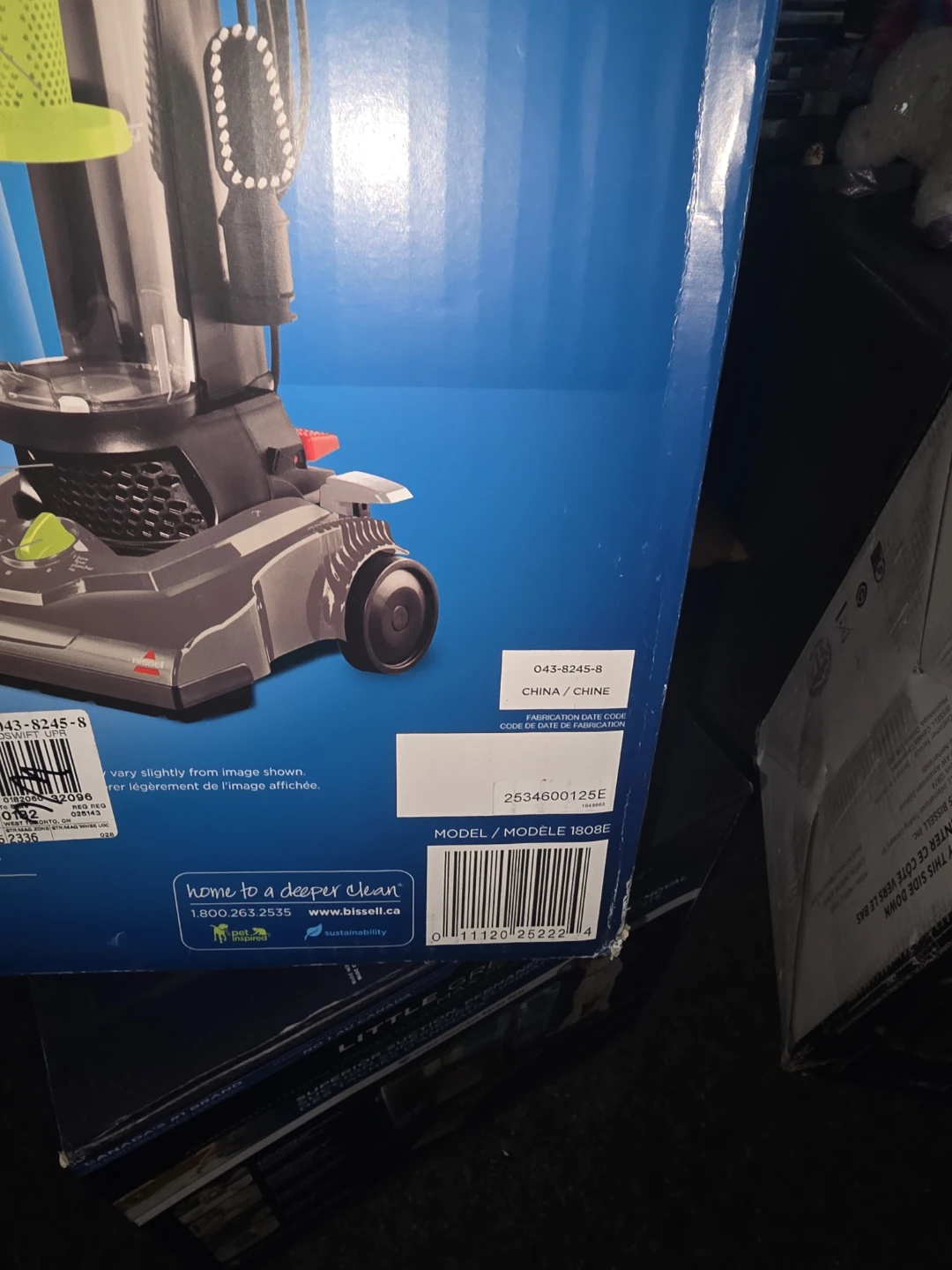 BISSELL AeroSwift Compact Upright Vacuum 1808E