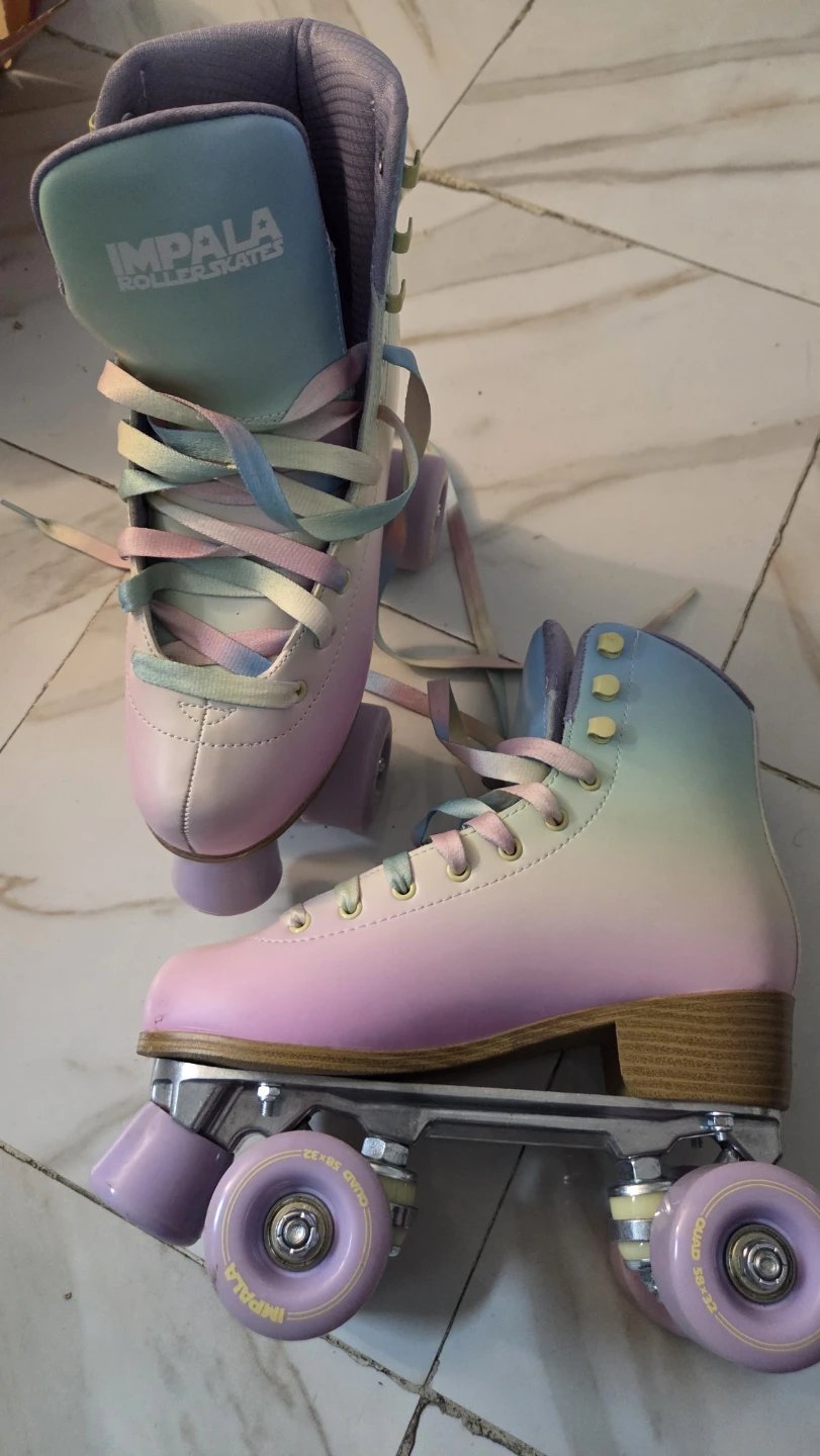 Impala Sidewalk Quad Roller Skates Pastel Fade Women's Size 6