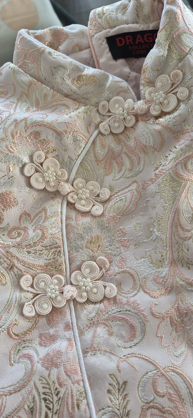 Chinese New Year Floral Qipao Size 100 - photo 3