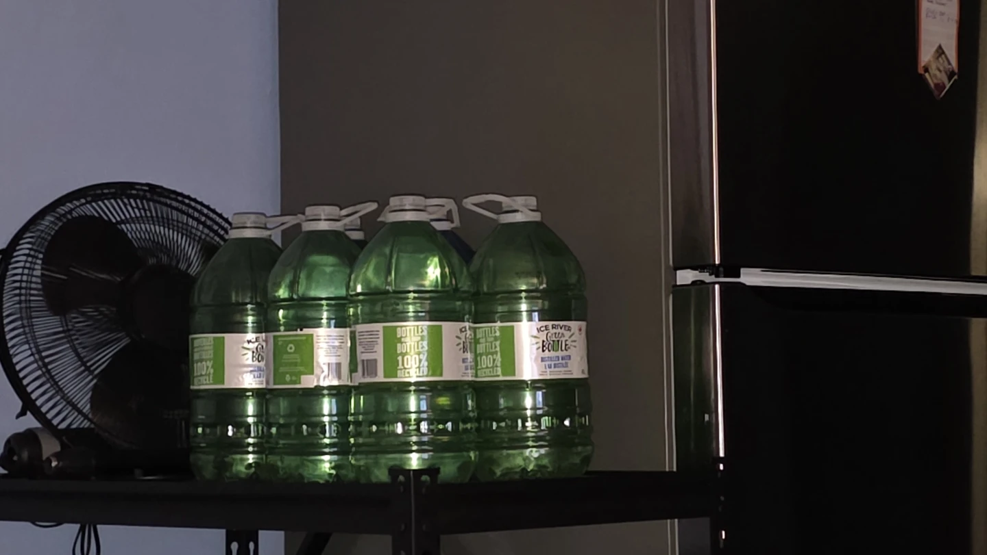 SIX  4L  Bottles of Distilled Water