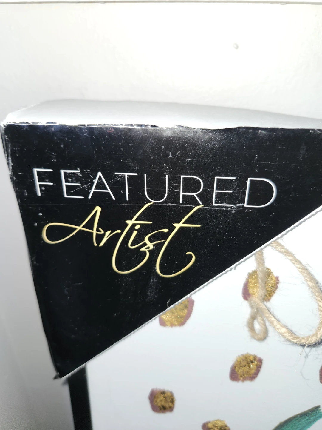 HomeSense Featured Artist Abstract Floral Canvas Wall Art - photo 2