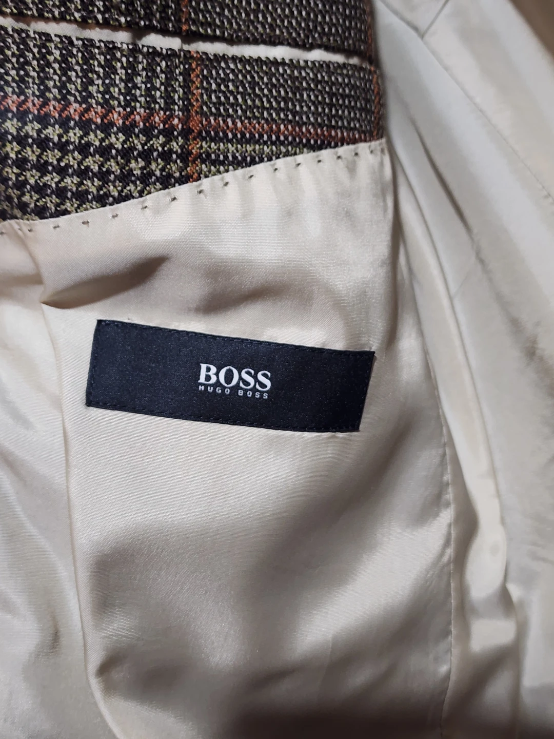 HUGO BOSS Plaid Sport Coat 100% Virgin Wool Size EU 52/US 42 - photo 5