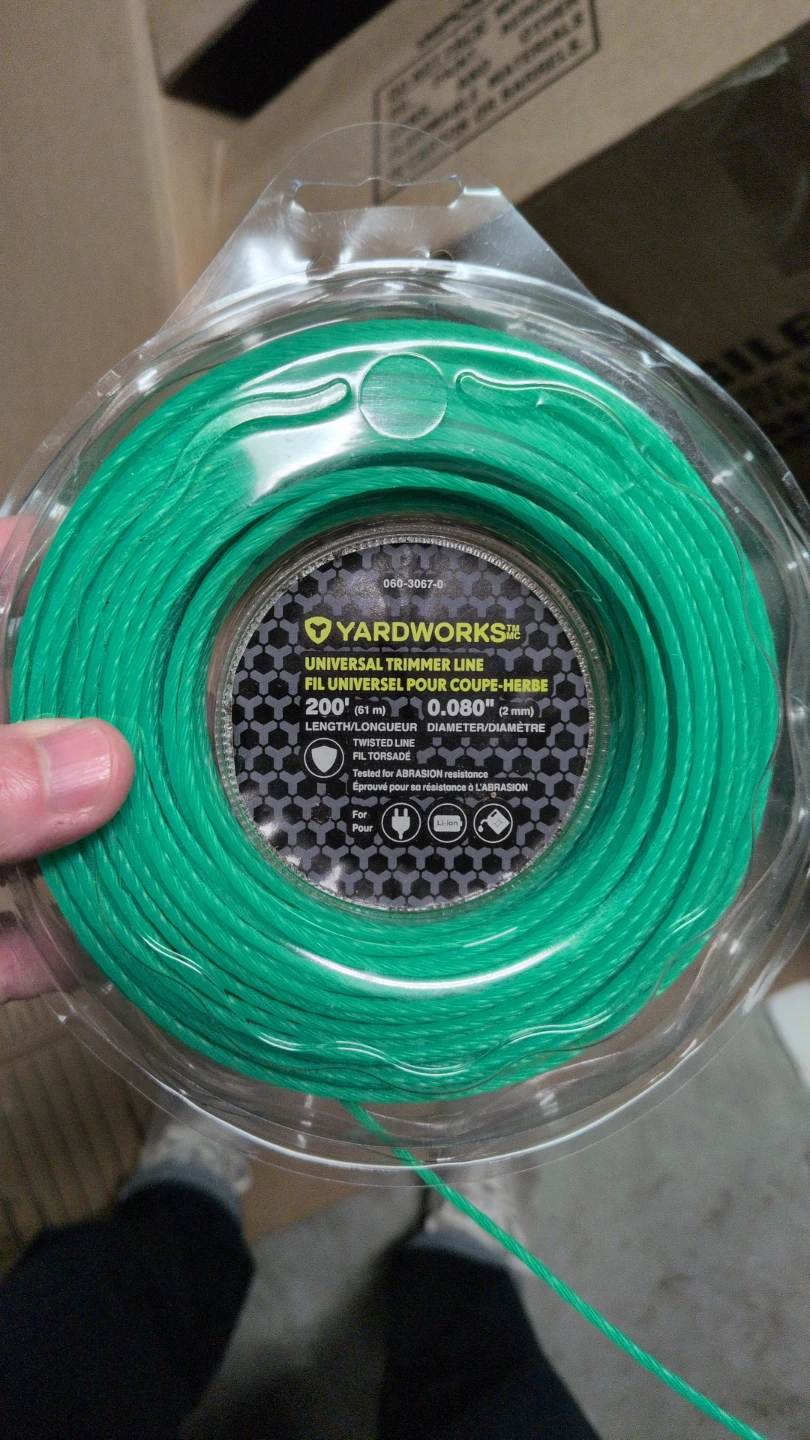 Yardworks Universal Trimmer Line 200 ft