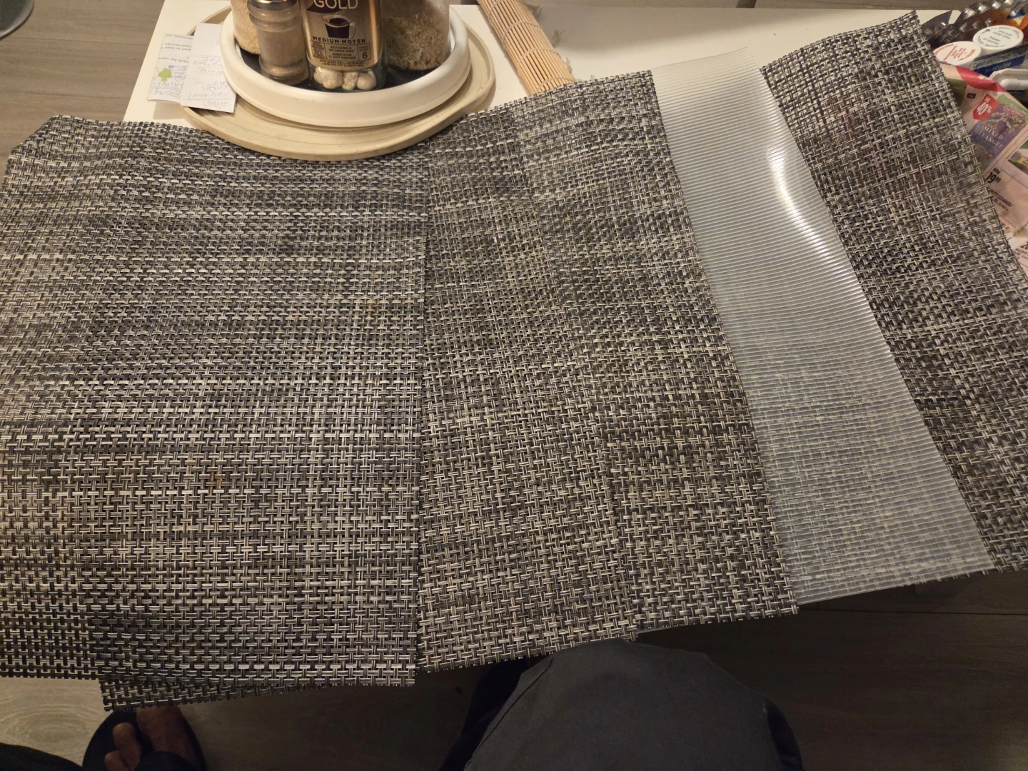 Woven Grey Placemats - photo 3