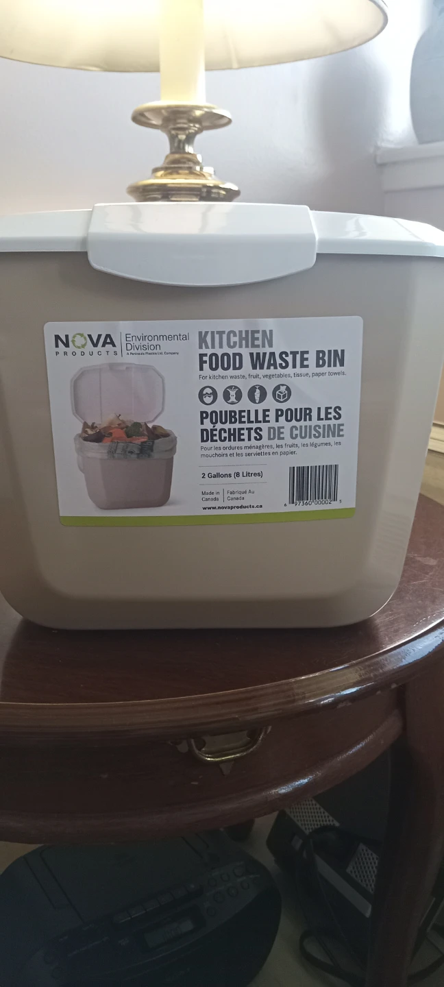 Nova Products Kitchen Food Waste Bin