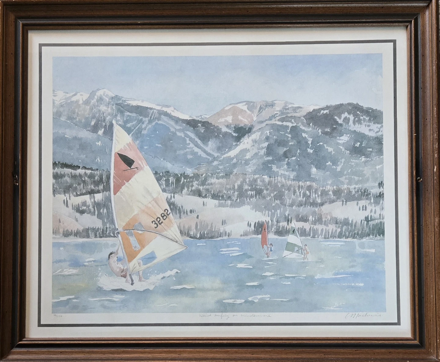 Signed Watercolour Print #10/150