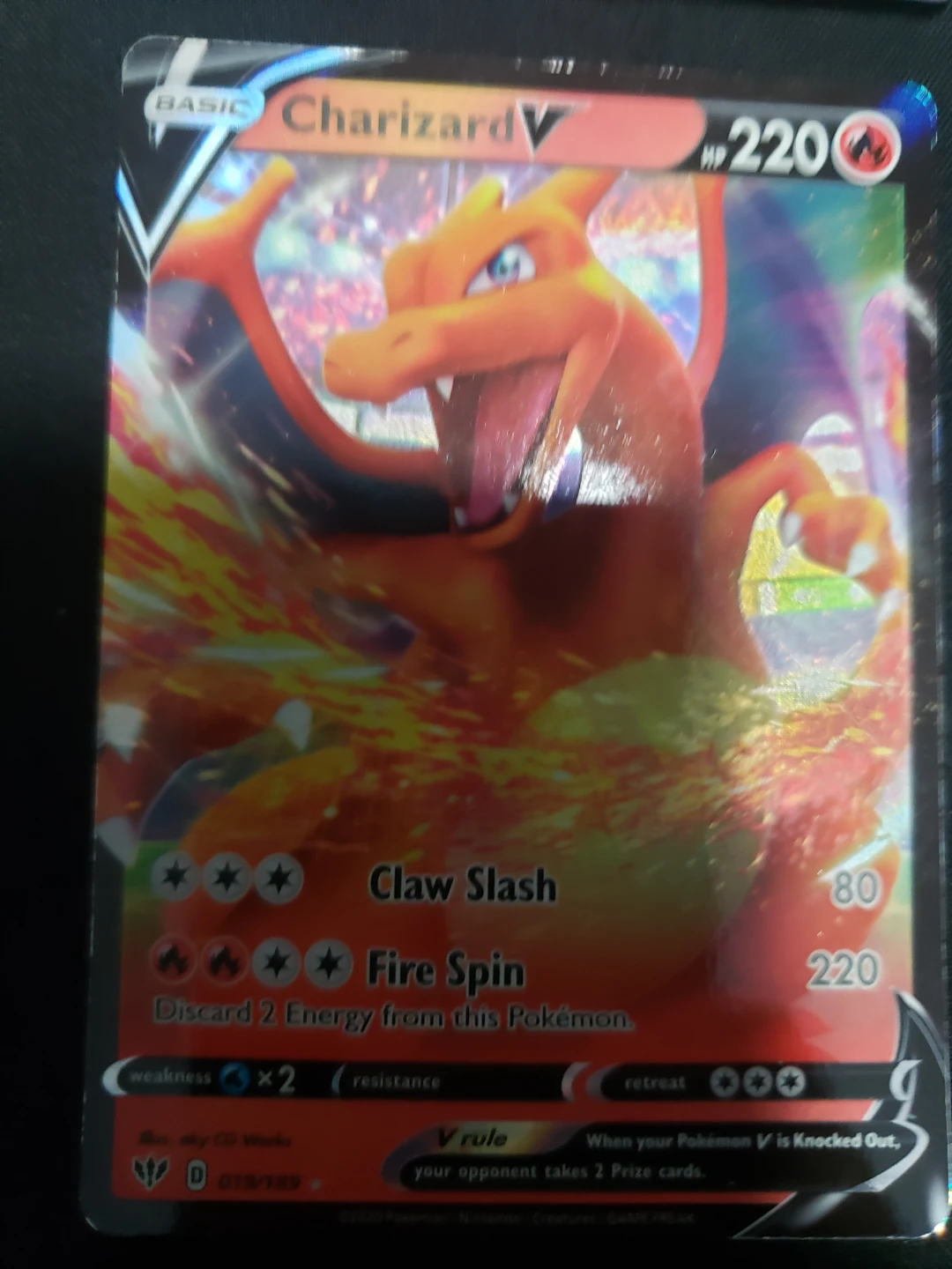 Set of 6 Pokémon V and VSTAR trading cards - photo 5