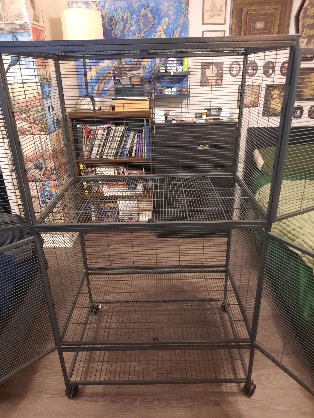 Critter Nation double level animal cage - photo 3