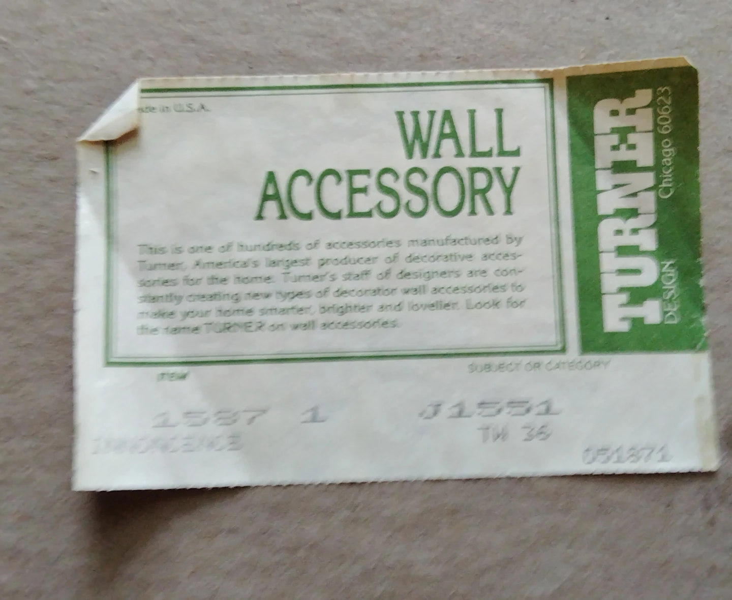 Vintage Turner Wall Plaques Innocence & Music Lesson - photo 3