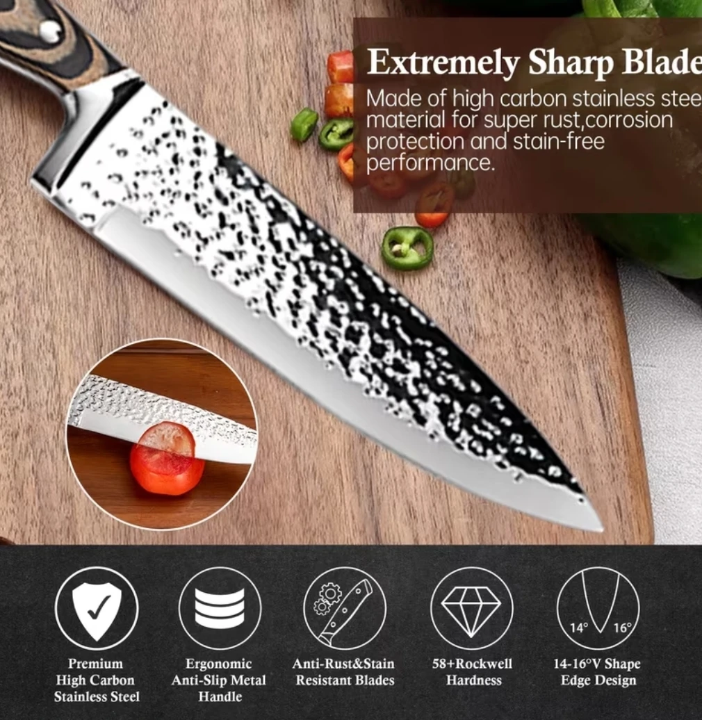 KNIFE SET 15 PIECE NEW - photo 3