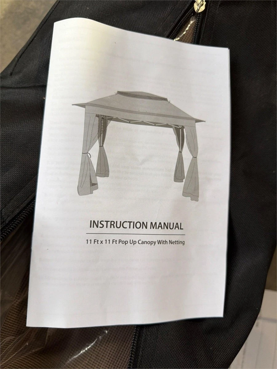 Brand New 11ft x 11ft Patio Gazebo TP01 - photo 3