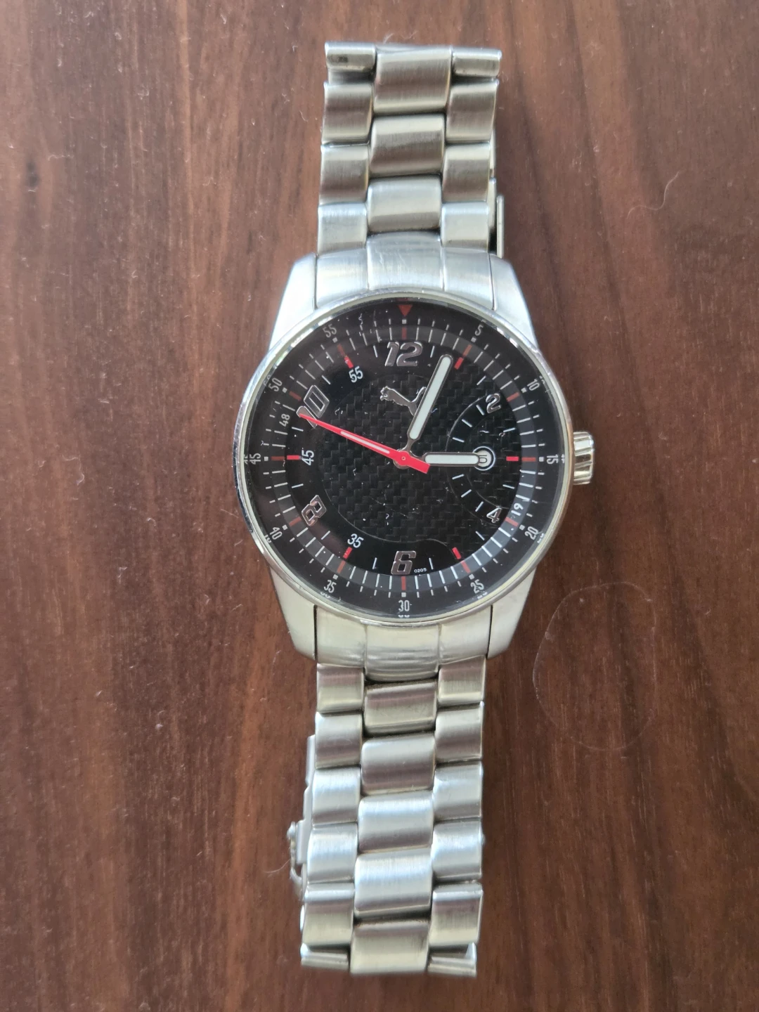 Puma Analog Stainless Steel Watch