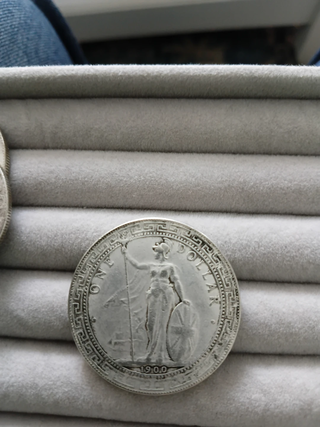 1900 British Trade Dollar Coin