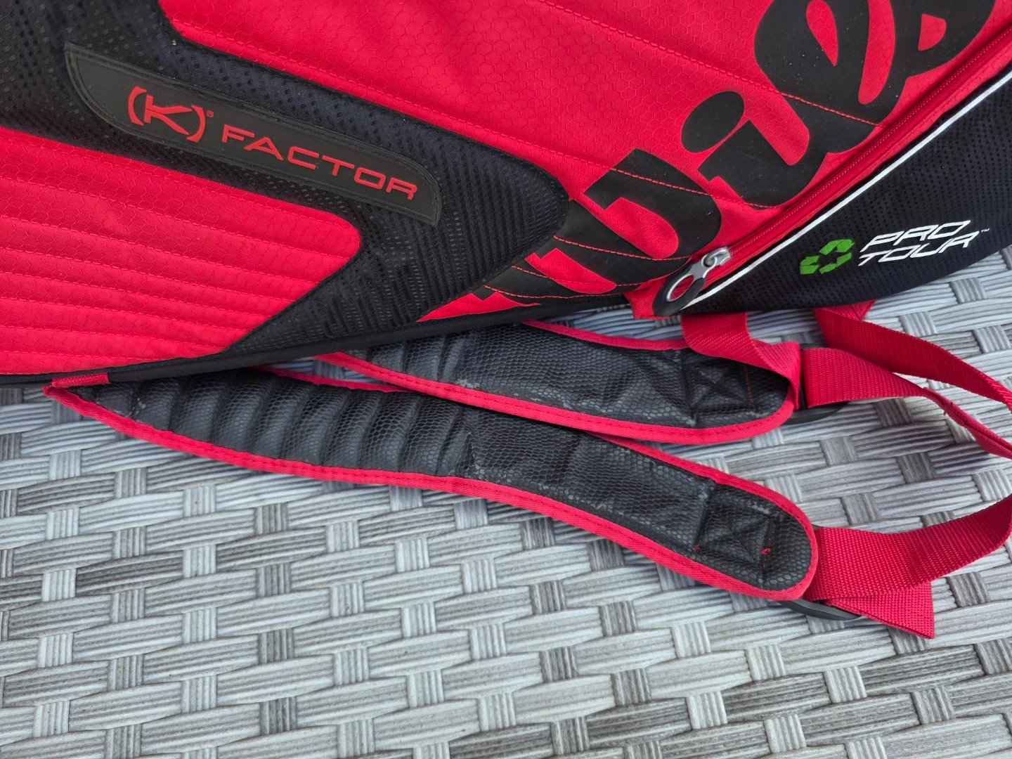 Wilson K Factor Pro Tour Tennis Bag - photo 2