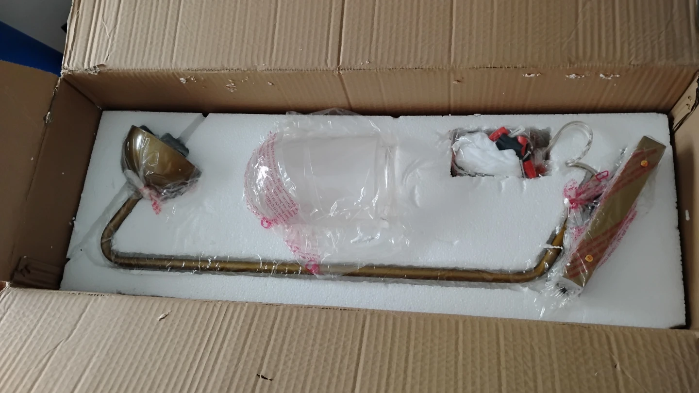 Living District Kace Wall Lamp (Brass and Frosted Clear) - photo 2