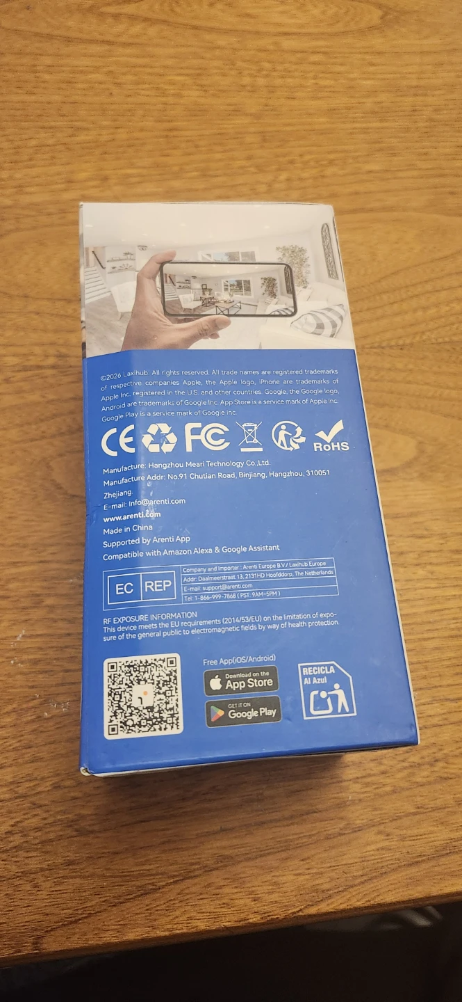 Laxihub P2T Indoor Security Camera - photo 3